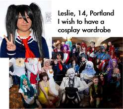 Leslie's cosplay wish at The Benson Hotel
