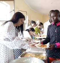 Christmas Lunch at the Day Centre