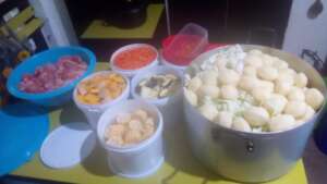 Donation Today meant we could cook