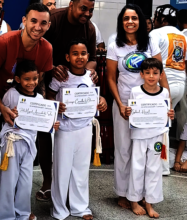 ACER's capoeira 'baptism'