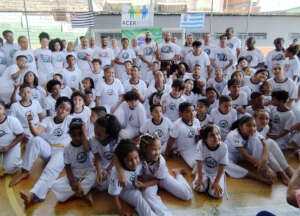 Capoeira 'baptism' event
