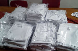 Capoeira trousers ready for dispatch