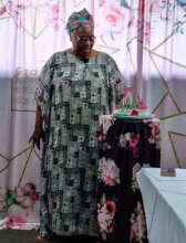 Celebrating Jacira's 77th birthday