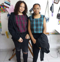 ...and modelling their finished tops