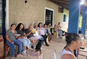 Lunch in the country with former teacher Carol