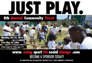 Just Play 2016 postcard