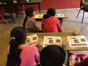 Girls and adolescents participate in Diagnosis