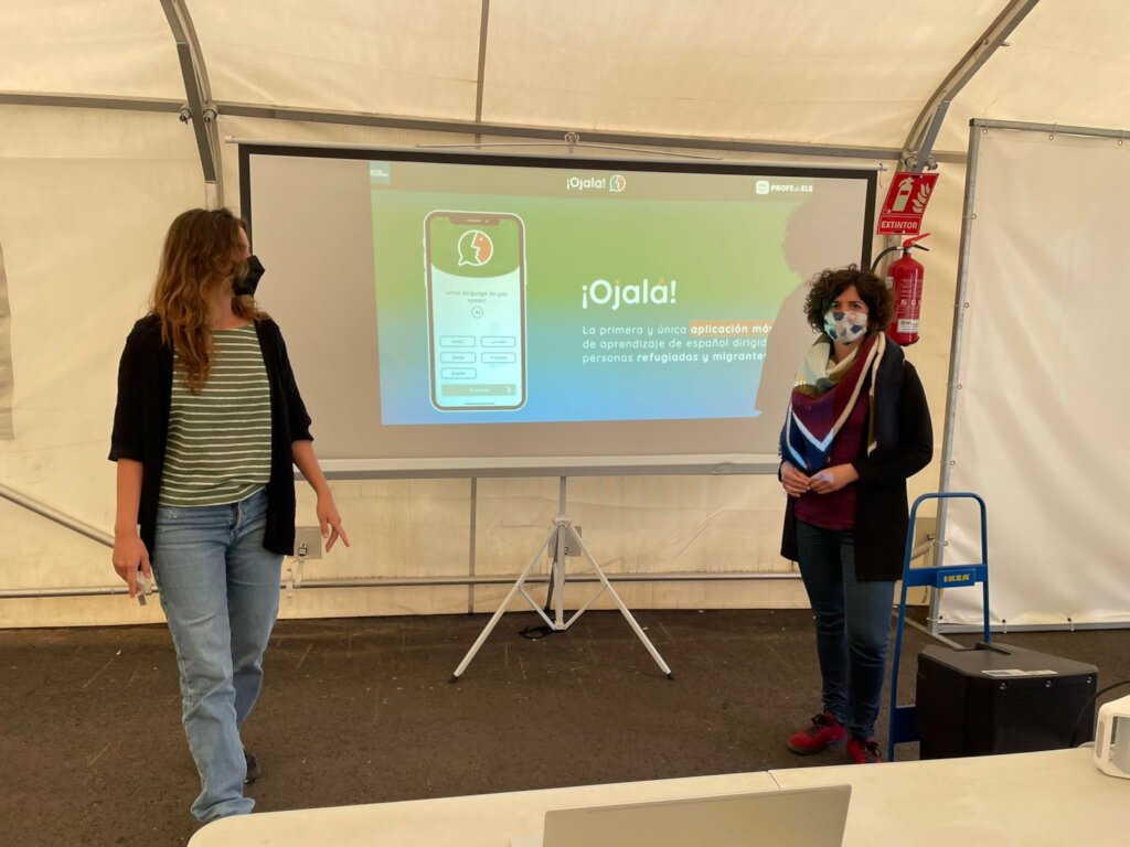 Presenting Ojala! to NGOs in the Canary Islands