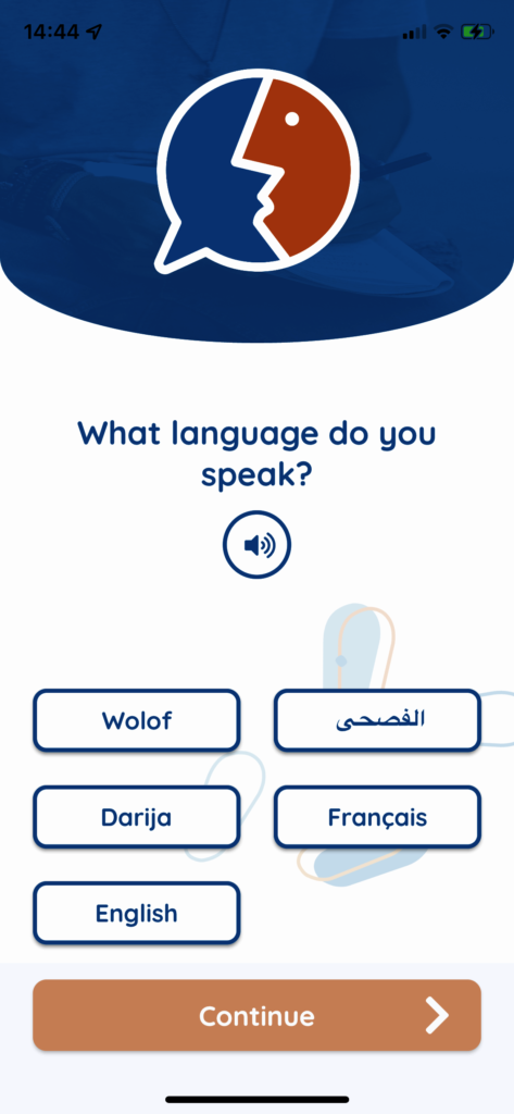 Ojala! Spanish learning app for refugees