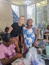 American guest visiting the FTZ Mamas