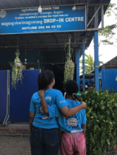 Bopha and another Peer Educator at the DIC
