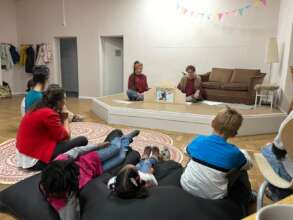 Kamishibai storytelling workshop in Berlin