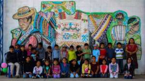 Kids from la Escuela de la Calle