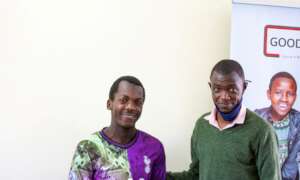A mentor and his mentee during a Good Kenyan