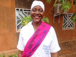 Benedicte, her dream is to become a midwife