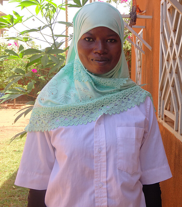 Aminata appreciates her training in midwifery