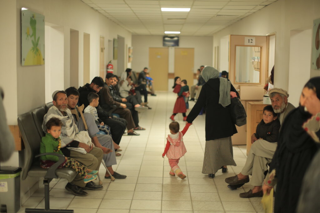 Providing angioplasty to 100 Afghan patients