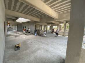 The downstairs area