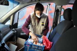 January's distribution supported 485 people