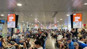 ENV's tiger campaign at Hanoi Airport