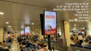 ENV's message at Ho Chi Minh Airport