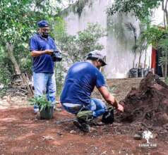 Volunteers in our nursery 2