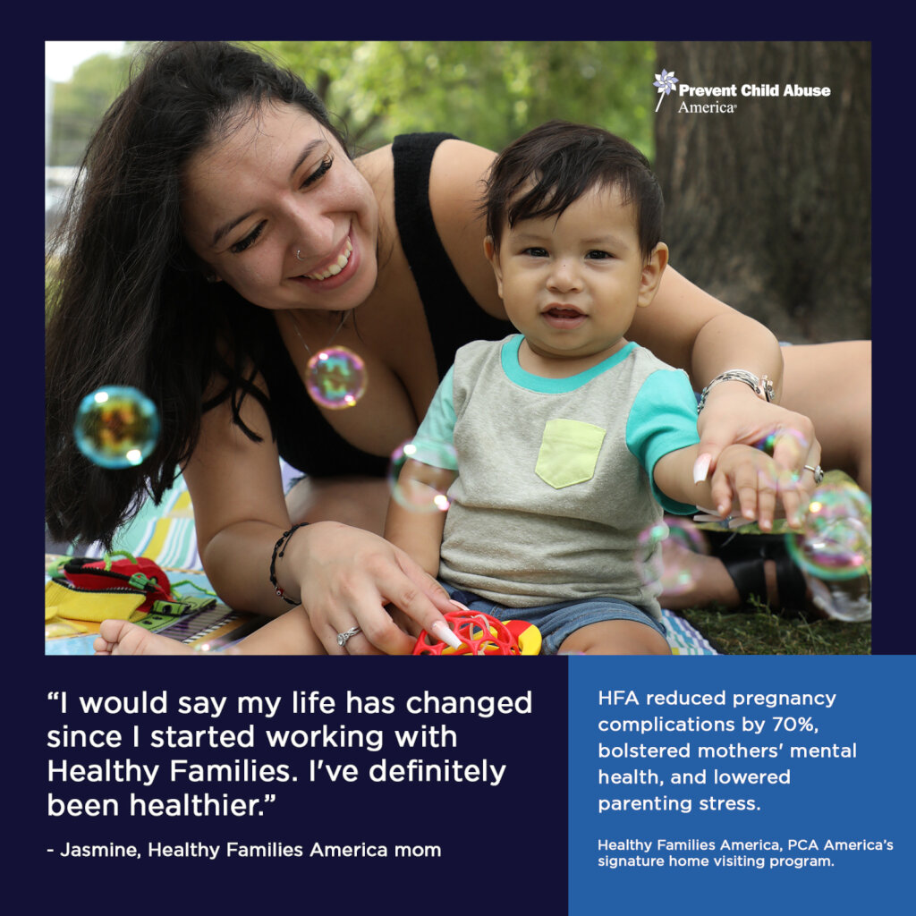 Jasmine, Healthy Families America mom