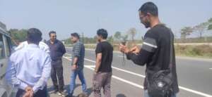Railway Authorities and VFAES team surveying