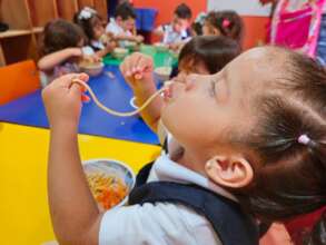 We ensure nutritious meals for all our children.