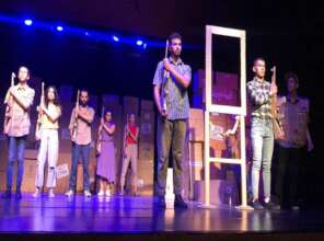Keffiyeh in Ashtar Theatre Festival - Ramallah
