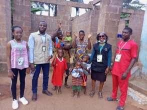 RUWAI team with members of the Uzor's family