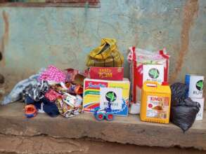 Some food items presented to the family