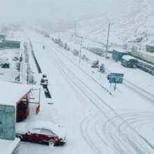 Winter snow, Afghanistan