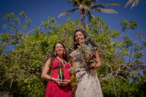 Project leader Cynthia and CEO Alejandra