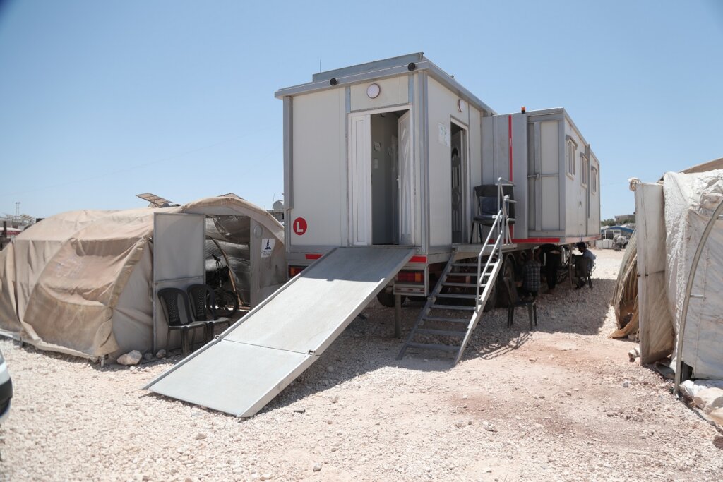Support Mobile Healthcare for Displaced Syrian