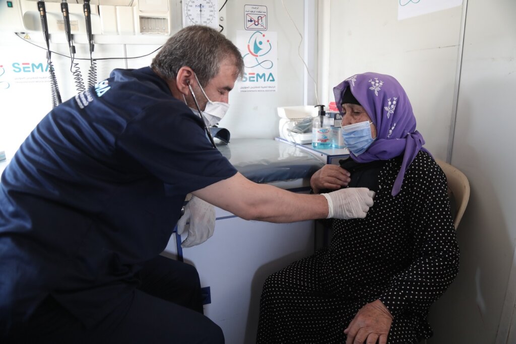Support Mobile Healthcare for Displaced Syrian