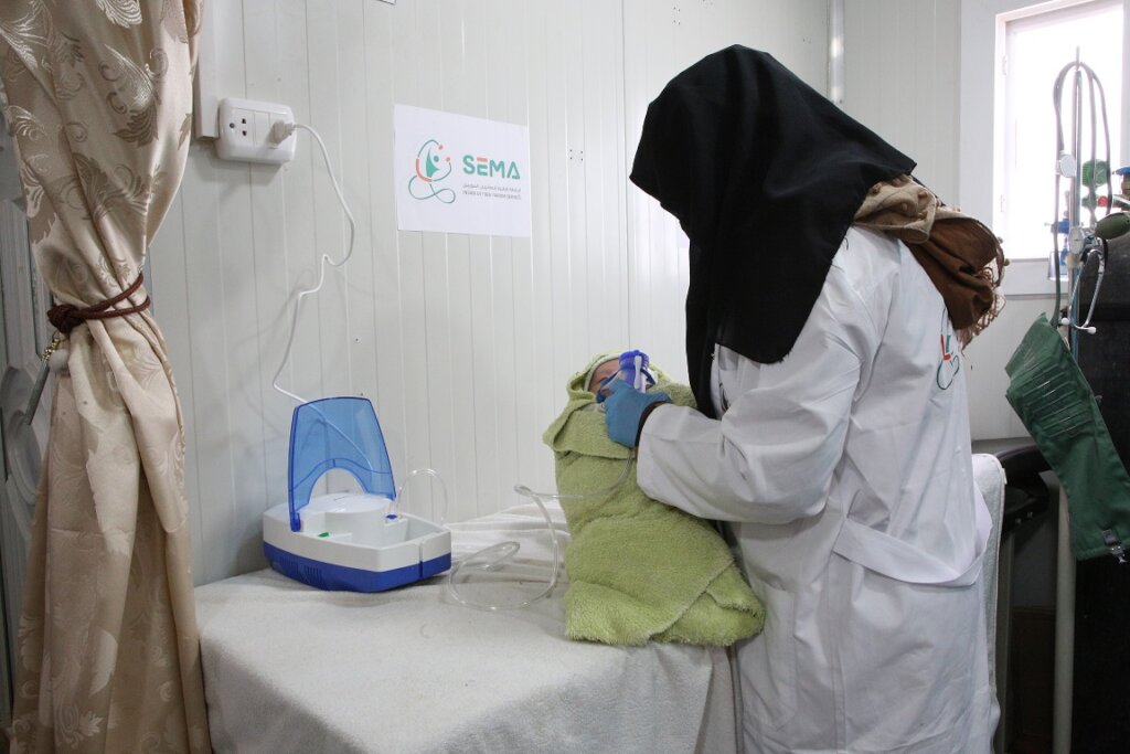 Support Mobile Healthcare for Displaced Syrian