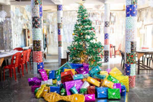There were PLENTY of presents under the tree.