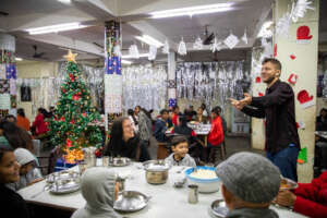New Years Eve dinner with the entire family.