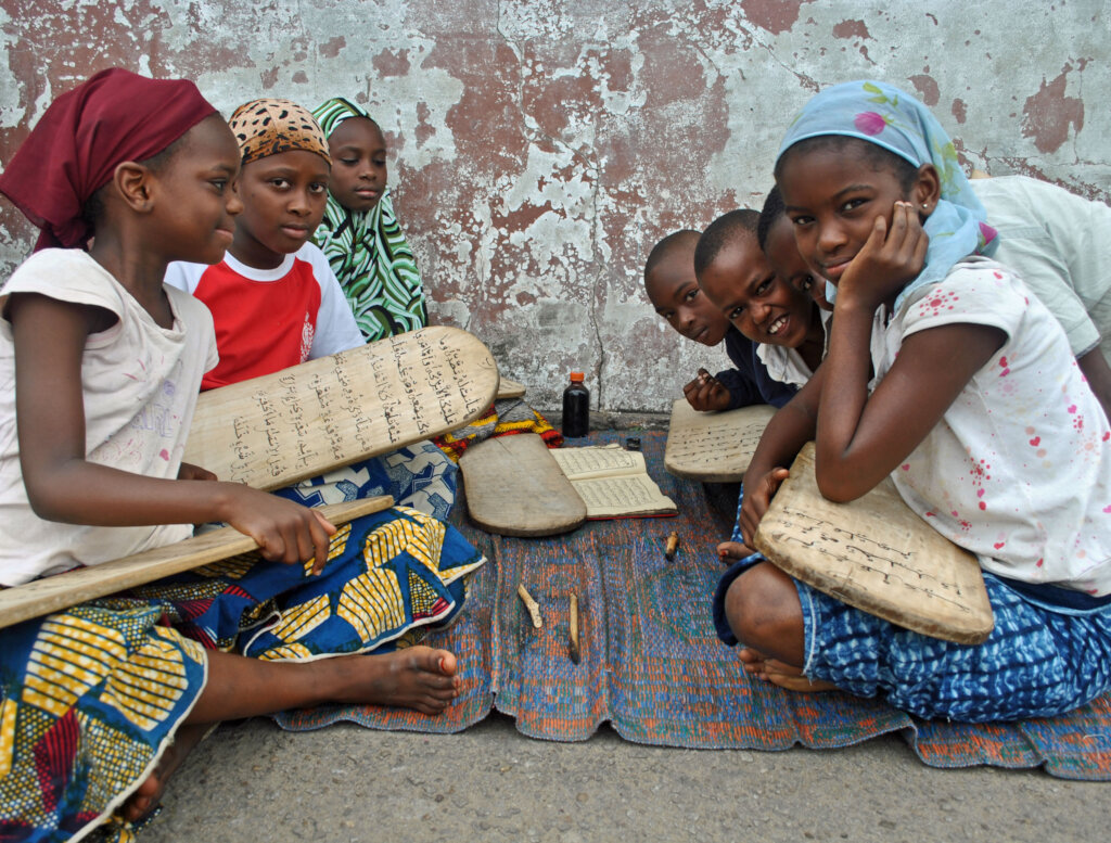 A recognised education for children Cote d'Ivoire