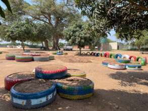The beginning of the Vegetable Garden