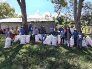 Delivery of fish to community