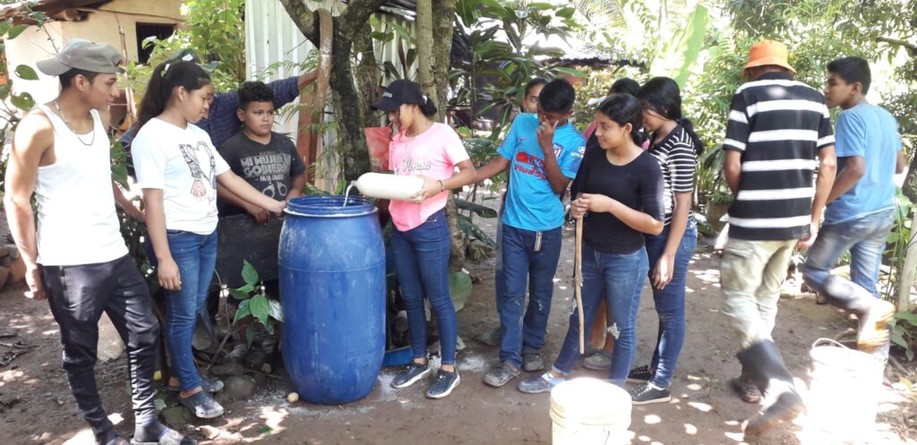 Climate change resilient families in Honduras