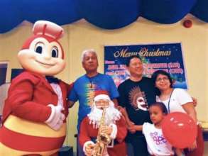 Christmas Party Joy for 100 Children with Cancer
