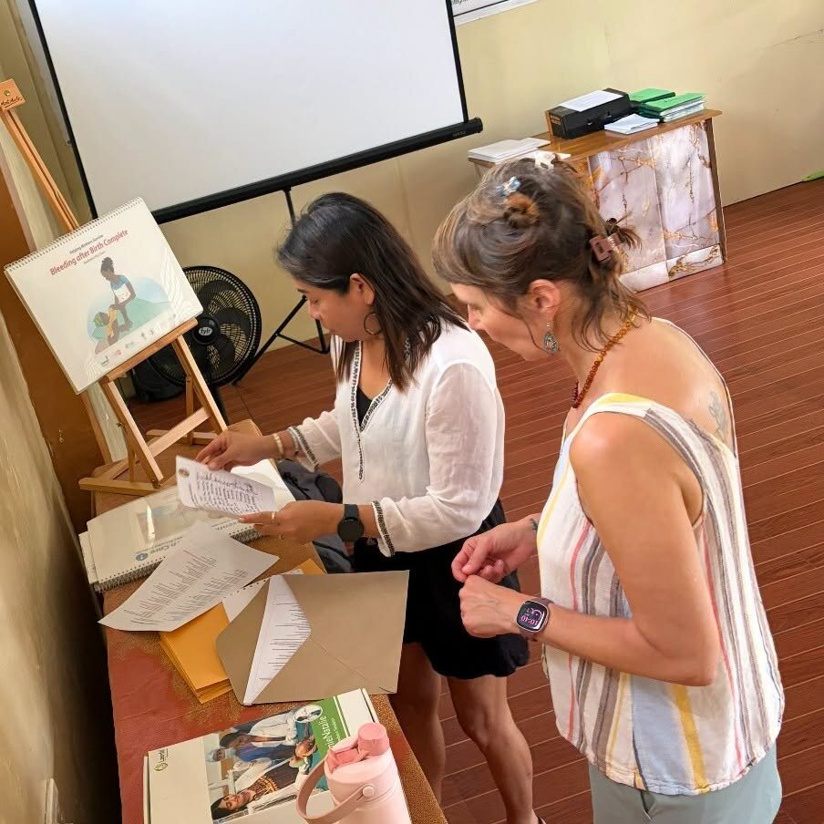 Nerissa and Jamie teaching