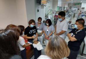 Sharing resources with hospital colleagues