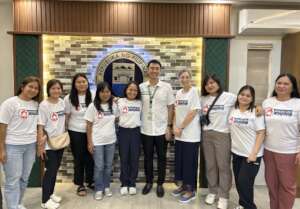 Our entire birth team visited the mayor