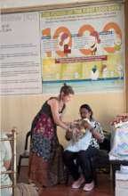 Jamie teaching the workshop