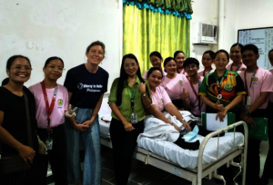 Visiting midwifery students!