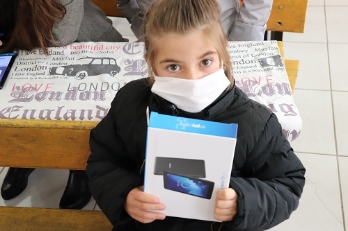 SUPPORT CHILDREN EDUCATION IN TURKEY WITH TABLETS